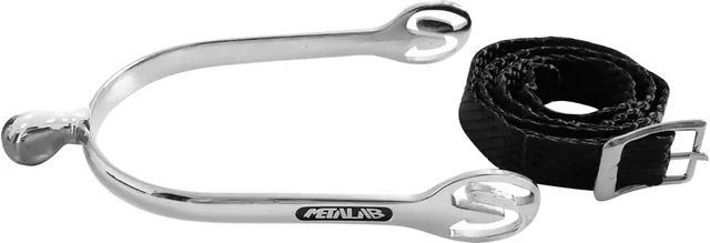 Produktbild von Pferde-Sporen mit Nylonbändern Metalab Drop