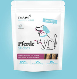 Produktbild von Pferde Stickos für Hunde, 100g