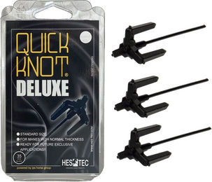 Pferde-Zubehörausstattung zum Flechten Hes-tec Quick Knot Deluxe - 35 Stk. – Bild 1 von 3
