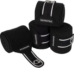 Produktbild von Pferdebänder mit gesticktem Logo Equestro (x4)