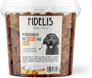 Produktbild von Pferdeburger mit Kürbis und Birne (1kg-Eimer)