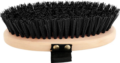 Produktbild von Pferdebürste Horka hartbürstenholz 17 cm schwarz