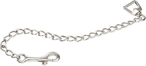 Produktbild von Pferdegeschirr aus Bleikette mit Karabinerhaken Kavalkade