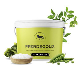 Produktbild von Pferdegold Elektrolyte Pferde Pellets mit Natrium, Kalium & Calcium - 1,5 kg