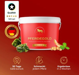 Produktbild von Pferdegold Muskeln 1.5 kg