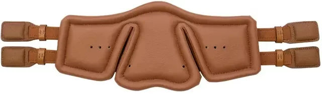 Produktbild von Pferdegurt mit schwarzem Kalbslederpolster Stübben Equi-Soft