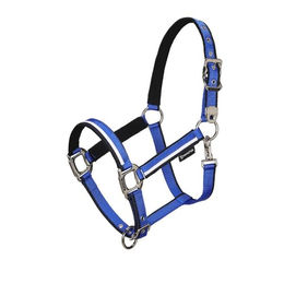 Pferdehalfter aus Nylon Equestro White Trim – Bild 1 von 5