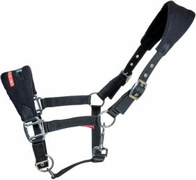 Pferdehalfter aus Nylon mit Fleece-Polsterung Karlslund – Bild 1 von 3