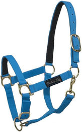 Produktbild von Pferdehalfter aus Nylon mit Lederverstärkung Umbria Equitazione