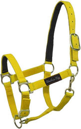 Produktbild von Pferdehalfter aus Nylon mit Lederverstärkung Umbria Equitazione