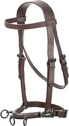 Produktbild von Pferdehalfter Leder Hispano Hipica