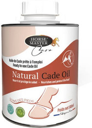 Produktbild von Pferdehuföl Horse Master mit Bürste