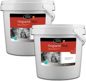 Produktbild von Pferdehuföl Pflege mit Lorbeer Horse Master Onguent Noir 5 L