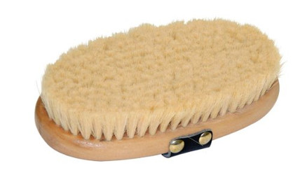 Produktbild von Pferdekardätsche mit Holzrücken