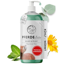 Produktbild von Pferdesalbe wärmend und kühlend 500 ml Pumpspender - 500 ml