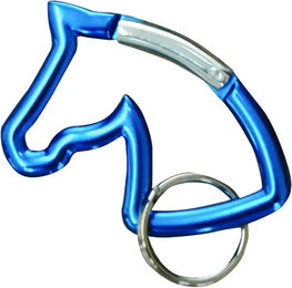 Produktbild von Pferdeschlüsselanhänger aus Aluminium Umbria Equitazione