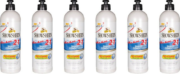 Produktbild von Pferdeshampoo und Haarspülung Absorbine Show Sheen (x6)