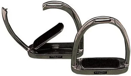 Produktbild von Pferdesport-Steigbügel aus rostfreiem Stahl Kwik-Out