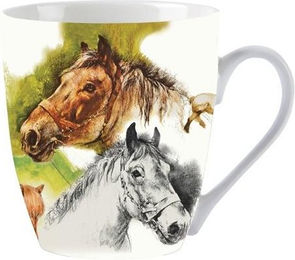 Produktbild von Pferdetasse Red Horse