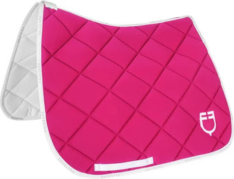 Produktbild von Pferdetrainingsteppich aus technischem Gewebe mit Logo Equestro