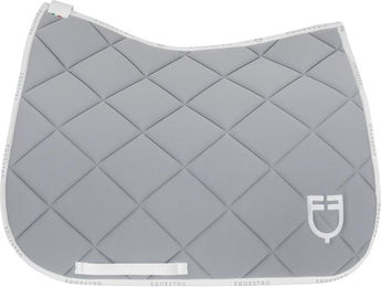Produktbild von Pferdetrainingsteppich aus technischem Gewebe mit Logo Equestro