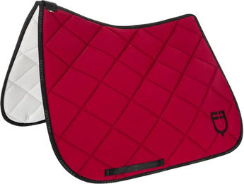 Produktbild von Pferdetrainingsteppich aus technischem Gewebe mit Logo Equestro