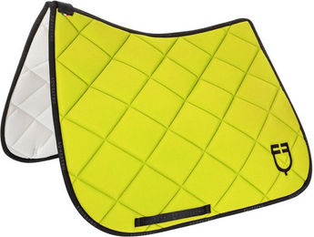 Produktbild von Pferdetrainingsteppich aus technischem Gewebe mit Logo Equestro