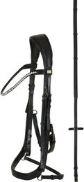 Produktbild von Pferdezaum mit anatomischem Nasenriemen HorseGuard Vinja