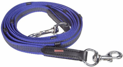 Produktbild von Pferdezügel aus Gummi mit Stoppern Karlslund