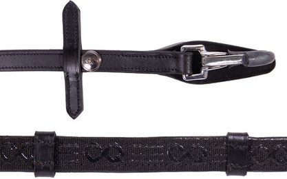 Produktbild von Pferdezügel mit Clip und Stopps von Presteq FaySport