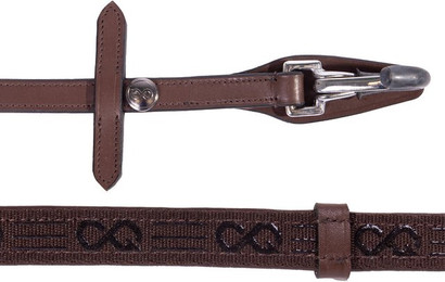 Produktbild von Pferdezügel mit Clip und Stopps von Presteq FaySport