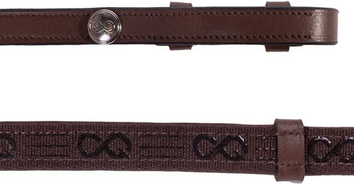 Pferdezügel mit Stopps Presteq FaySport – Bild 1 von 3