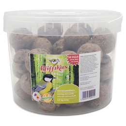 Produktbild von Pfiffikus Meisenknödel ohne Netz im Eimer