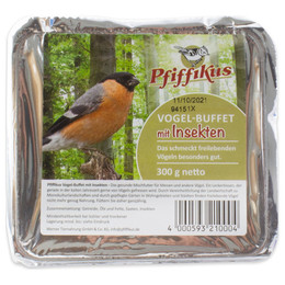 Produktbild von Pfiffikus Vogel-Buffet Insekten - 300 g