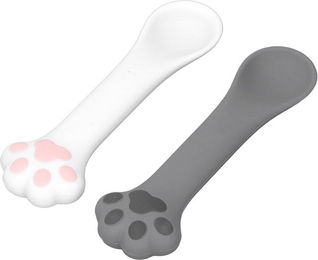 Produktbild von Pfotenform Katzen Dosenöffner Löffel Langlebiges Silikon Katzen Glasöffner Spülmaschinensicher Ergonomisch Haustier L(for 6.5-9kg)