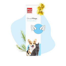 Produktbild von PHA OhrenPflege Tropfen für Hunde & Katzen - 100 ml