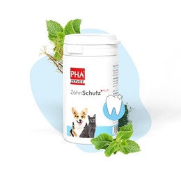 Produktbild von PHA ZahnSchutz PLUS Pulver für Hunde und Katzen - 60 g