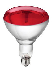Produktbild von Philips Hartglaslampe 150W 240V rot - 1 Stk.