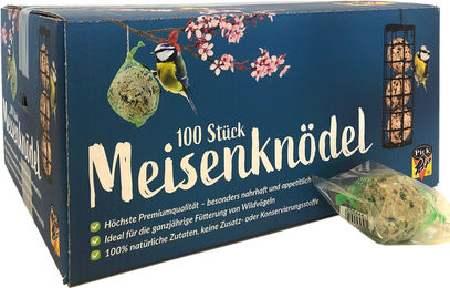 Produktbild von PickUp Meisenknödel lose im Karton mit Netz - 100 Stk.