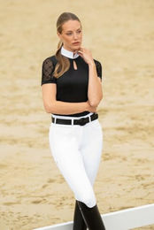 PIKEUR CUT-OUT SHIRT black - 42 – Bild 1 von 3