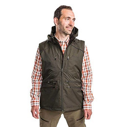 Produktbild von Pinewood Dog Sports Windblocker Herrenweste Moosgrün