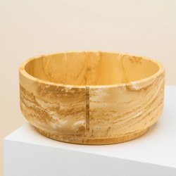 Produktbild von pino Hundenapf Classic Bowl camel brown marble