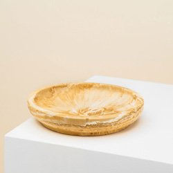 Produktbild von pino Hundenapf Classic Bowl camel brown marble Gr. S