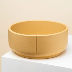 Produktbild von pino Hundenapf Classic Bowl camel brown solid