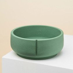 Produktbild von pino Hundenapf Classic Bowl duck green solid Gr. M