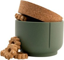 Produktbild von pino Leckerlidose Treat Jar duck green solid