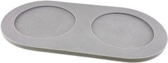 Produktbild von pino Napfunterlage Serving Tray Sand dolphin grey solid Gr. L