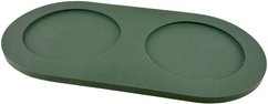 Produktbild von pino Napfunterlage Serving Tray Sand duck green solid Gr. L