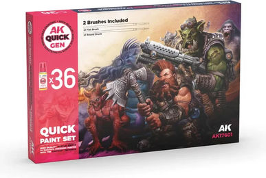 Produktbild von Pinselmalerei AK Interactive Quick Gen (x36)