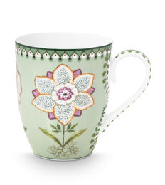 PiP Studio Geschirr Tasse Lily & Lotus hellgrün - 0,35 l – Bild 1 von 5